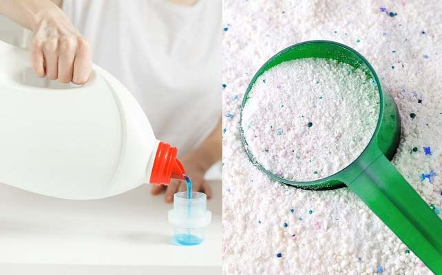Liquid Detergent vs Powder detergent.