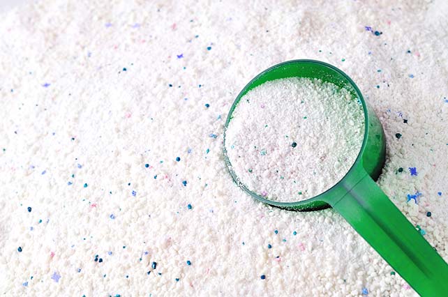 Washing machine powder detergent